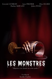 Affiche du court-métrage Les Monsters de leslie Carles avec Gwendal Audrain